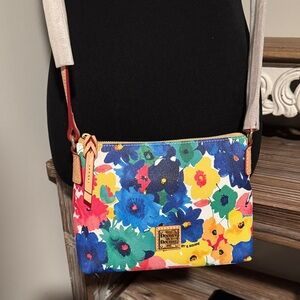 Dooney & Bourke Colorful Floral Crossbody Bag